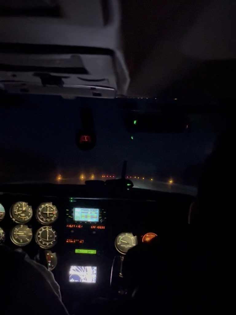 Cockpit at Night