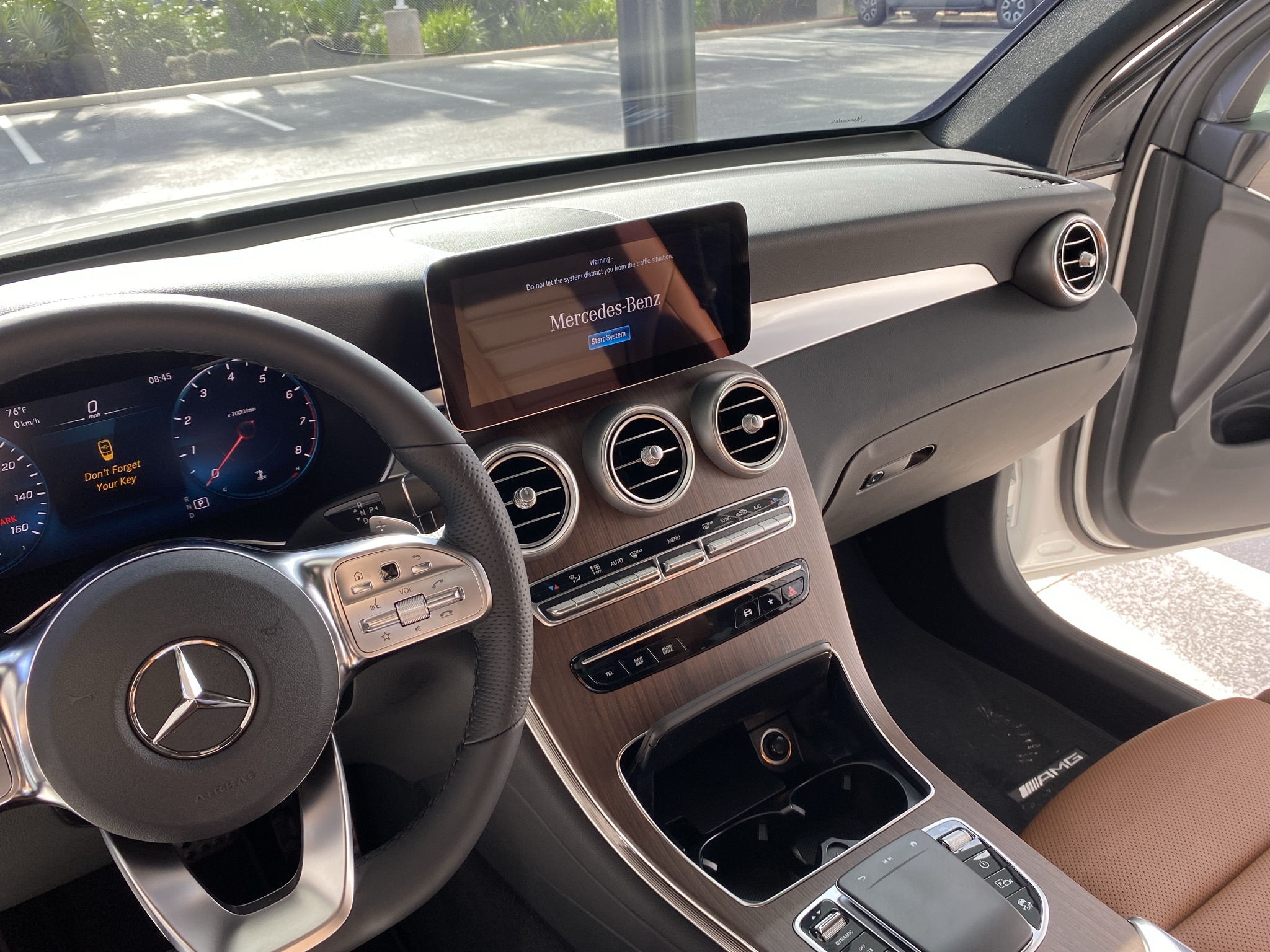 New Mercedes Dash