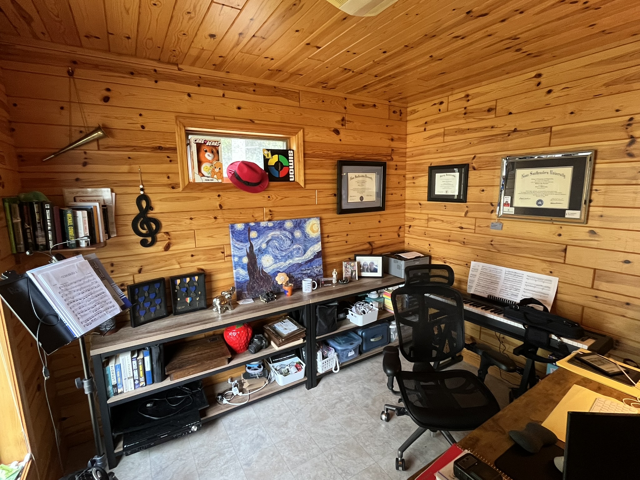 The Music Room is My New Office