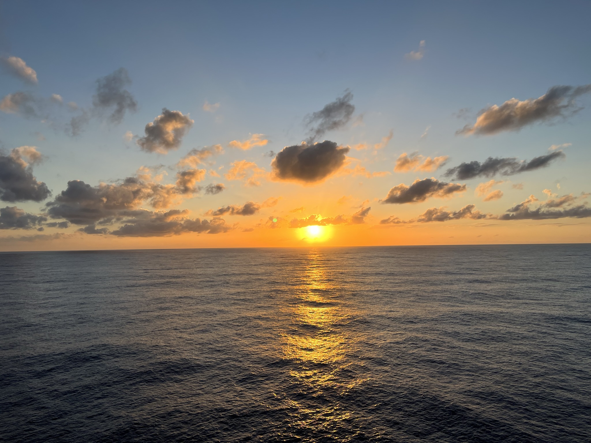 Sunrise at Sea