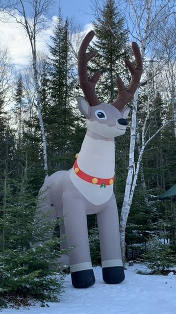 Inflatable Reindeer