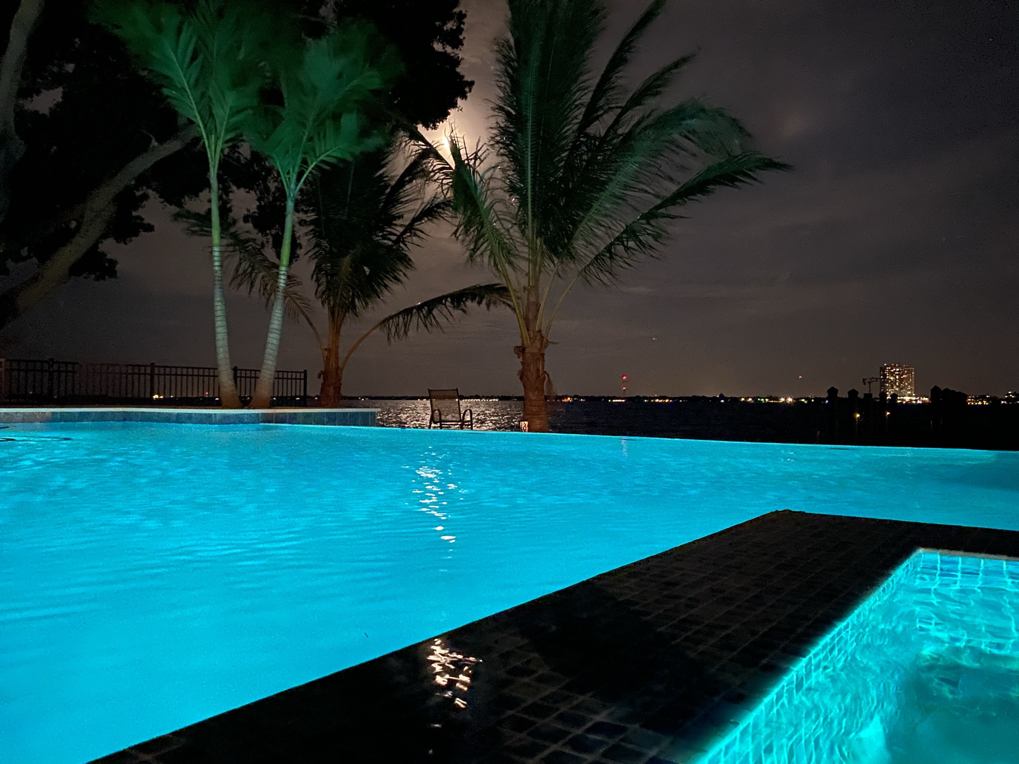 Pool at Night